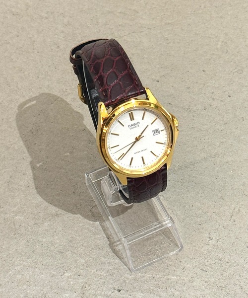 CASIO(カシオ)の「【CASIO】MTP-1183(アナログ腕時計・レディース・シルバー/ゴールド・FREE)」の2枚目の写真