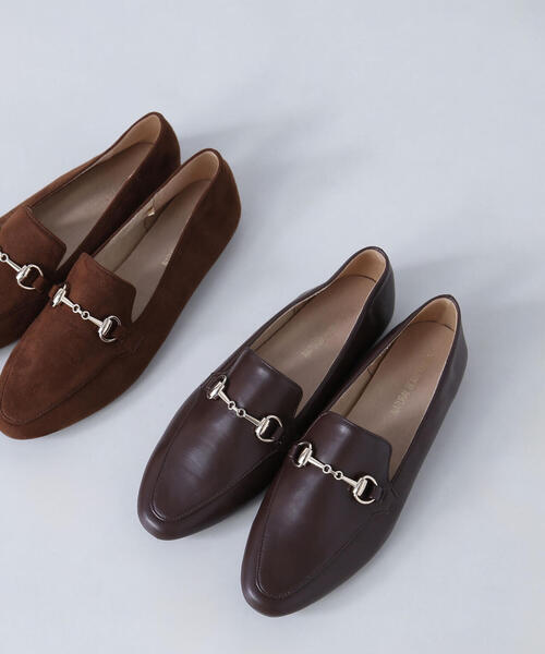 NATURAL BEAUTY BASIC（ナチュラルビューティーベーシック）の「◇【Oggi掲載】ナロービットローファー（ローファー・レディース・ブラック/オフホワイト/キャメル/ダークブラウン・SMALL/MEDIUM/LARGE）」の4枚目の写真