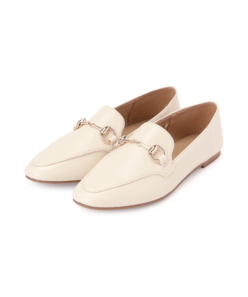 NATURAL BEAUTY BASIC（ナチュラルビューティーベーシック）の「◇【Oggi掲載】ナロービットローファー（ローファー・レディース・ブラック/オフホワイト/キャメル/ダークブラウン・SMALL/MEDIUM/LARGE）」の5枚目の写真