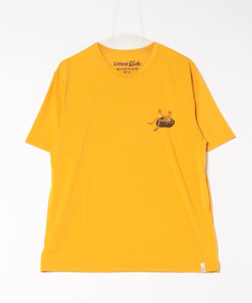 DESIGN TEE/Critical SlideクリティカルスライドTCSSワンポイントブランドロゴバックプリント半袖シャツ（Tシャツ/カットソー）｜TCSS（ティーシーエスエス）