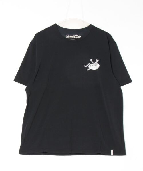 DESIGN TEE/Critical SlideクリティカルスライドTCSSワンポイントブランドロゴバックプリント半袖シャツ（Tシャツ/カットソー）｜TCSS（ティーシーエスエス）