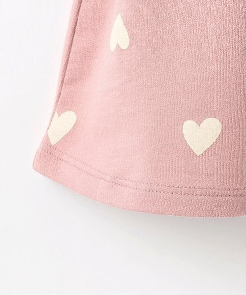 petit main（プティマイン）の「【GOODPRICE】カット裏毛ワンピース（ワンピース・キッズ・ライトピンク/アイボリー/ネイビー・80ｃｍ/90cm/130cm/100cm/120cm/110cm）」の9枚目の写真