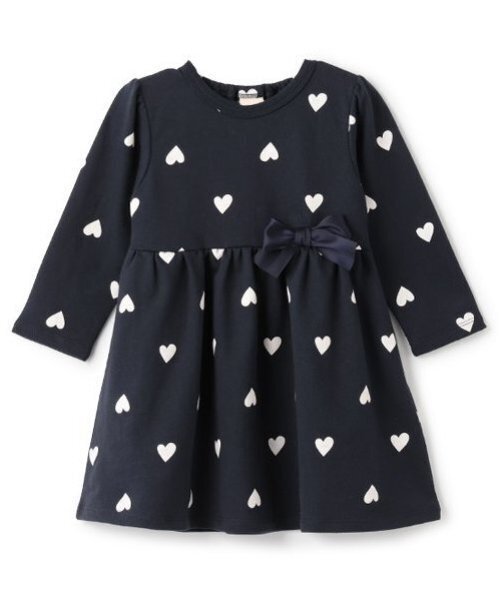 petit main（プティマイン）の「【GOODPRICE】カット裏毛ワンピース（ワンピース・キッズ・ライトピンク/アイボリー/ネイビー・80ｃｍ/90cm/130cm/100cm/120cm/110cm）」の13枚目の写真