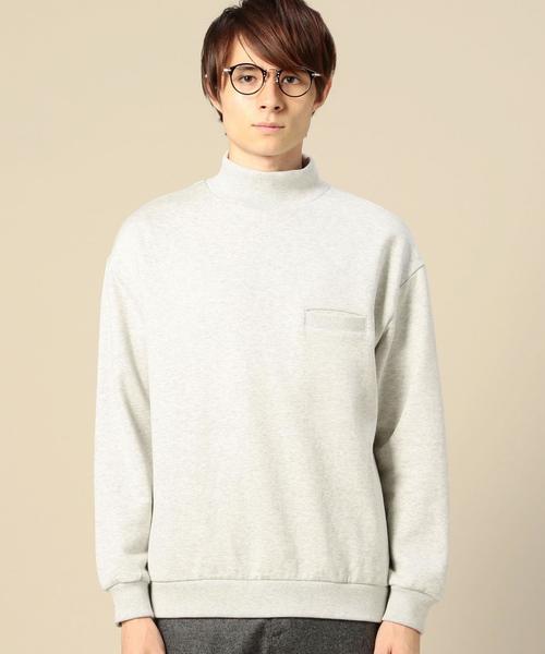 BEAUTY&YOUTH UNITED ARROWS（ビューティーアンドユースユナイテッドアローズ）の「BY ブラッシュ スウェット ハイネック◆（スウェット・メンズ・グレー/ブラック・X-LARGE/LARGE/SMALL/MEDIUM）」の4枚目の写真