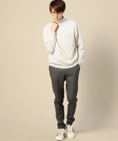 BEAUTY&YOUTH UNITED ARROWS（ビューティーアンドユースユナイテッドアローズ）の「BY ブラッシュ スウェット ハイネック◆（スウェット・メンズ・グレー/ブラック・X-LARGE/LARGE/SMALL/MEDIUM）」の6枚目の写真