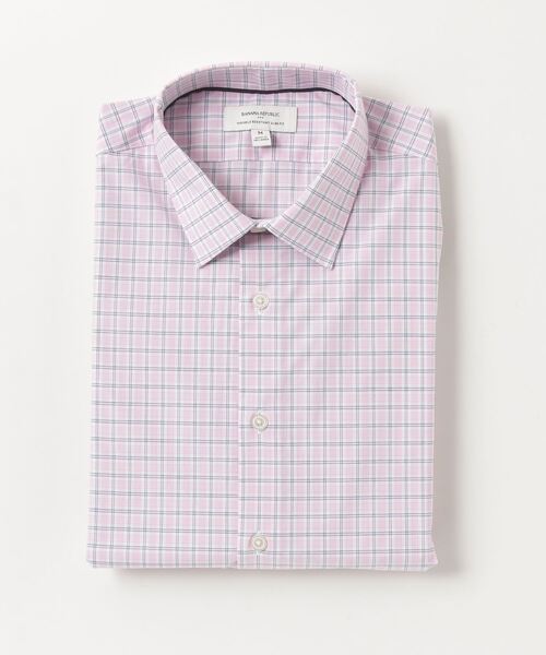 BANANA REPUBLIC FACTORY STORE(バナナリパブリック ファクトリーストア)の「BANANA REPUBLIC FACTORY STORE スリムドレスシャツ(シャツ/ブラウス・メンズ・ブルー系その他/ピンク/ブルー/ピンク系その他/ネイビー/ブラウン/ブラウン系その他/レッド系その他/バーガンディー/チャコールグレー/ブルー系その他2/ライトブルー/ブルー系その他3/マルチ/ピンク系その他2/チェック・M/L/XL/S)」の20枚目の写真