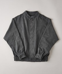 NewAnce(ニュアンス)の【NewAnce】PigmentDye StandColler Jacket / ピグメントダイ スタンドカラージャケット(MA-1)