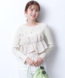 【美品】 デコラビスチェ / JUSGLITTY ジャスグリッティー JUSGLITTY（ジャスグリッティー）の「デコラビスチェ（シャツ