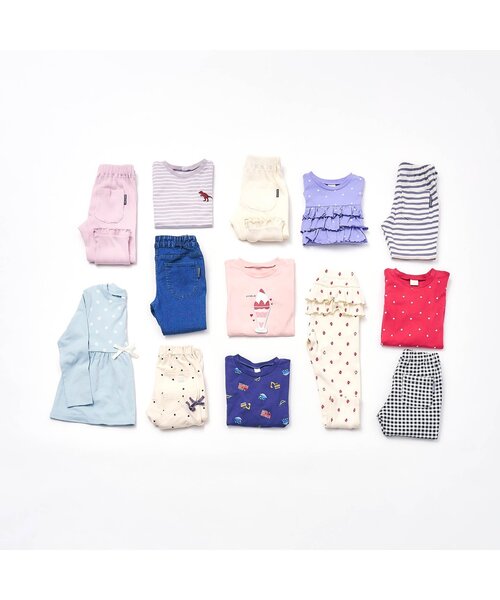 apres les cours（アプレレクール）の「【ジュニア対応】スキニー/7days Style pants（その他パンツ・キッズ・ブラック/インディゴブルー/ラベンダー・90/100/110/120/80/130/140）」の9枚目の写真