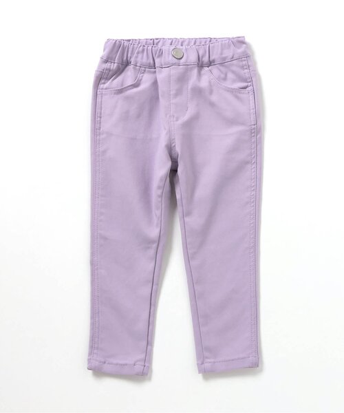 apres les cours（アプレレクール）の「【ジュニア対応】スキニー/7days Style pants（その他パンツ・キッズ・ブラック/インディゴブルー/ラベンダー・90/100/110/120/80/130/140）」の11枚目の写真