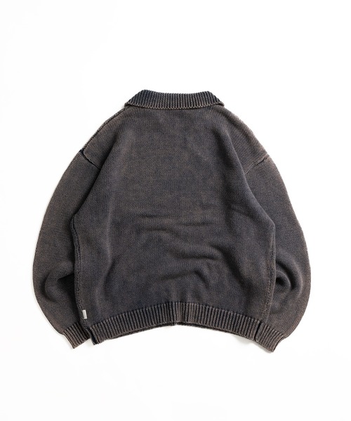 MUHET(ミュエータ)の「加工襟付きニット(ニット/セーター・レディース・ネイビー/ブラック・MEDIUM/X-LARGE)」の15枚目の写真