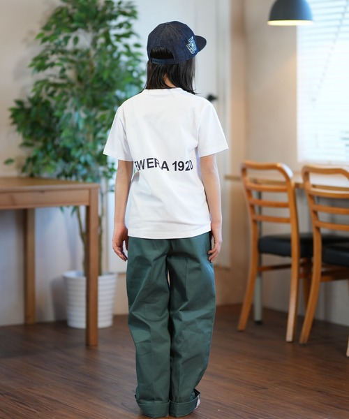 NEW ERA（ニューエラ）の「NEW ERA/ニューエラ YTH SS CT TEE NE 1920 キッズ Tシャツ 14414386/14414388（Tシャツ/カットソー・キッズ・ホワイト/ブラック・130cm/160cm/150cm/140cm）」の6枚目の写真