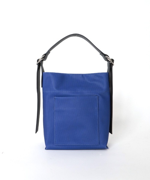 Jines（ジネス）の「PVCキャンバス ショルダー【BEAURE/ヴュレ】（ショルダーバッグ・レディース・チャコールグレー/ブルー・フリー）」の8枚目の写真
