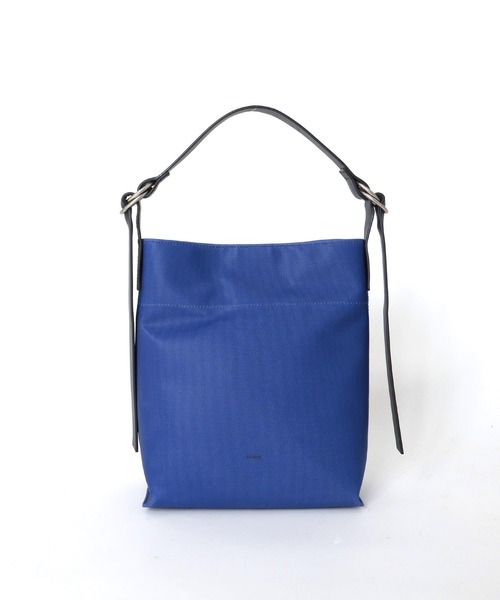 Jines（ジネス）の「PVCキャンバス ショルダー【BEAURE/ヴュレ】（ショルダーバッグ・レディース・チャコールグレー/ブルー・フリー）」の10枚目の写真