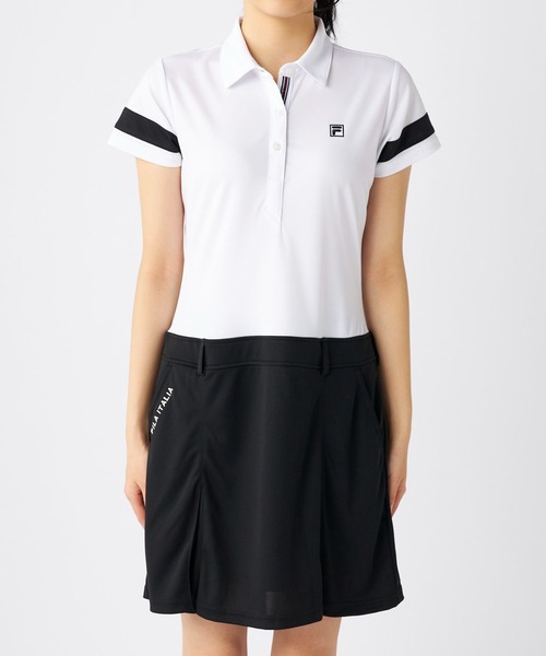FILA GOLF(フィラゴルフ )の「ワンピース(ワンピース・レディース・ホワイト/ネイビー/ブラック・MEDIUM/LARGE/X-LARGE)」の9枚目の写真