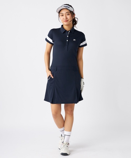 FILA GOLF(フィラゴルフ )の「ワンピース(ワンピース・レディース・ホワイト/ネイビー/ブラック・MEDIUM/LARGE/X-LARGE)」の15枚目の写真