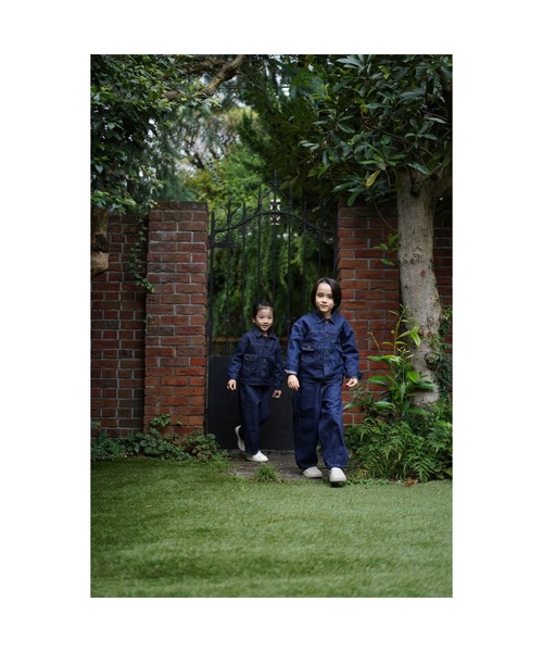 Catchup(ケチャップ)の「【Catchup】デニムパンツ(デニムパンツ・キッズ・ネイビー/サックスブルー・150cm/100㎝/110㎝/120㎝/130㎝/140㎝)」の5枚目の写真