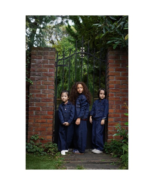 Catchup(ケチャップ)の「【Catchup】デニムパンツ(デニムパンツ・キッズ・ネイビー/サックスブルー・150cm/100㎝/110㎝/120㎝/130㎝/140㎝)」の6枚目の写真