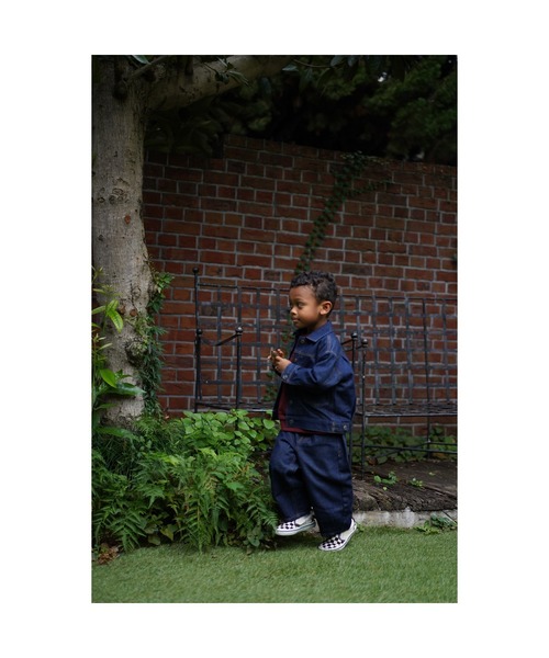 Catchup(ケチャップ)の「【Catchup】デニムパンツ(デニムパンツ・キッズ・ネイビー/サックスブルー・150cm/100㎝/110㎝/120㎝/130㎝/140㎝)」の7枚目の写真