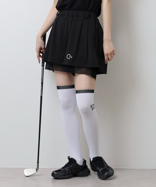 CECIL McBEE（セシルマクビー）の「チュールレイヤードショートパンツ（その他パンツ・レディース・ブラック/ホワイト・1(S)/2(M)）」の8枚目の写真