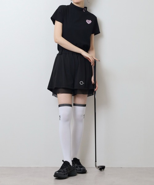 CECIL McBEE（セシルマクビー）の「チュールレイヤードショートパンツ（その他パンツ・レディース・ブラック/ホワイト・1(S)/2(M)）」の10枚目の写真