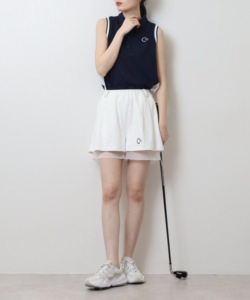 CECIL McBEE（セシルマクビー）の「チュールレイヤードショートパンツ（その他パンツ・レディース・ブラック/ホワイト・1(S)/2(M)）」の6枚目の写真