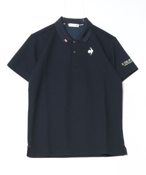 le coq sportif（ルコックスポルティフ）の「ヘランカカノコポロシャツ（ポロシャツ・メンズ・ネイビー/ホワイト/ブルー・M/L/XL/XXL/S）」の21枚目の写真