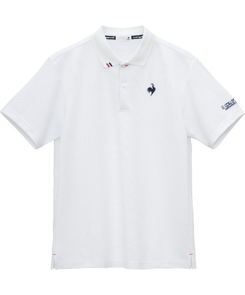 le coq sportif（ルコックスポルティフ）の「ヘランカカノコポロシャツ（ポロシャツ・メンズ・ネイビー/ホワイト/ブルー・M/L/XL/XXL/S）」の6枚目の写真