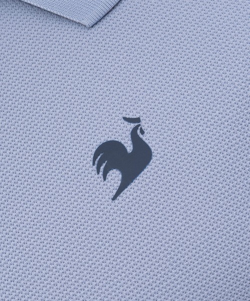 le coq sportif（ルコックスポルティフ）の「ヘランカカノコポロシャツ（ポロシャツ・メンズ・ネイビー/ホワイト/ブルー・M/L/XL/XXL/S）」の13枚目の写真