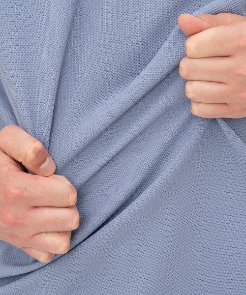 le coq sportif（ルコックスポルティフ）の「ヘランカカノコポロシャツ（ポロシャツ・メンズ・ネイビー/ホワイト/ブルー・M/L/XL/XXL/S）」の16枚目の写真