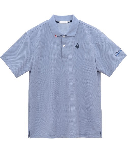 le coq sportif（ルコックスポルティフ）の「ヘランカカノコポロシャツ（ポロシャツ・メンズ・ネイビー/ホワイト/ブルー・M/L/XL/XXL/S）」の17枚目の写真