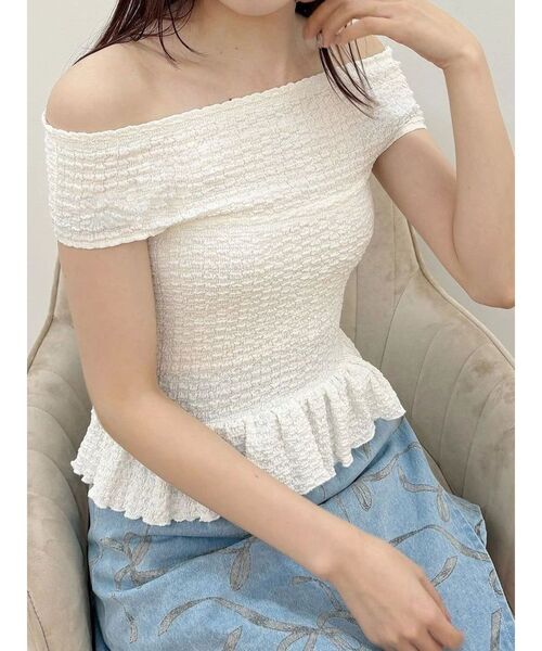 MERCURYDUO - 安室FC限定 ライブGENIC マーキュリーデュオコラボグッズ セール】カットソーシャーリングトップス（Tシャツ/カットソー