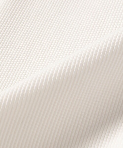 Ray BEAMS（レイビームス）の「ベーシック リブ タンクトップ（タンクトップ・レディース・ホワイト/ダークブラウン/ブラック・ONE SIZE）」の9枚目の写真