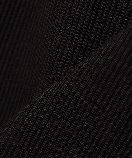 Ray BEAMS（レイビームス）の「ベーシック リブ タンクトップ（タンクトップ・レディース・ホワイト/ダークブラウン/ブラック・ONE SIZE）」の4枚目の写真