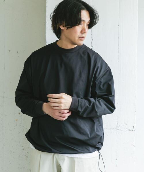 セール】URD Drawstring Long-Sleeve T-shirts（Tシャツ/カットソー
