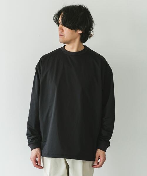 URBAN RESEARCH DOORS(アーバンリサーチドアーズ)の「URD Drawstring Long-Sleeve T-shirts(Tシャツ/カットソー・メンズ・ホワイト/グレー/ブラック・LARGE/MEDIUM)」の5枚目の写真