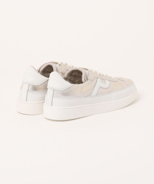 inter-chaussures（インターショシュール）の「【patgoa】アドバン加工レザースニーカー(E55003)（スニーカー・レディース・シルバー/ゴールド・35/36/37/38/39）」の3枚目の写真