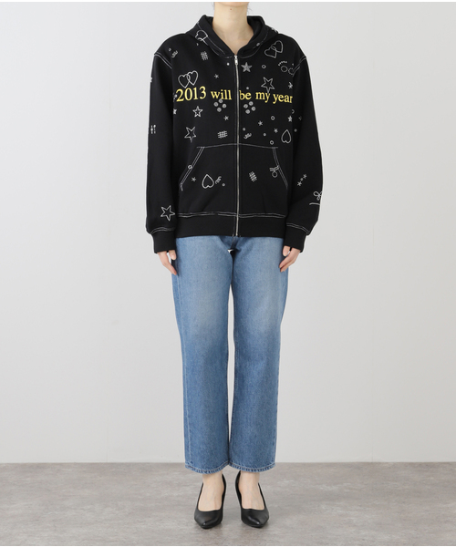 Oriens JOURNAL STANDARD(オリエンス ジャーナルスタンダード)の「【Praying/プレイング】 2013 Hoodie PRAY240 23-NAVY(パーカー・レディース・ネイビー・X-SMALL)」の2枚目の写真