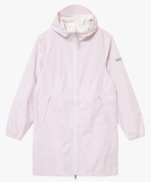 AIGLE(エーグル)の「MTD 防水 透湿 撥水ジップ ポケッタブル ロングフーデッドコート(マウンテンパーカー・レディース・ブラック/パープル/モスグリーン/ピンク/ダークブルー/レッド/セージグリーン/ブルー・L/S/M)」の18枚目の写真