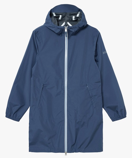 AIGLE（エーグル）の「MTD 防水 透湿 撥水ジップ ポケッタブルフーデッドコート（マウンテンパーカー・レディース・ブラック/パープル/モスグリーン/ピンク/ダークブルー/レッド/セージグリーン/ブルー・L/S/M）」の4枚目の写真