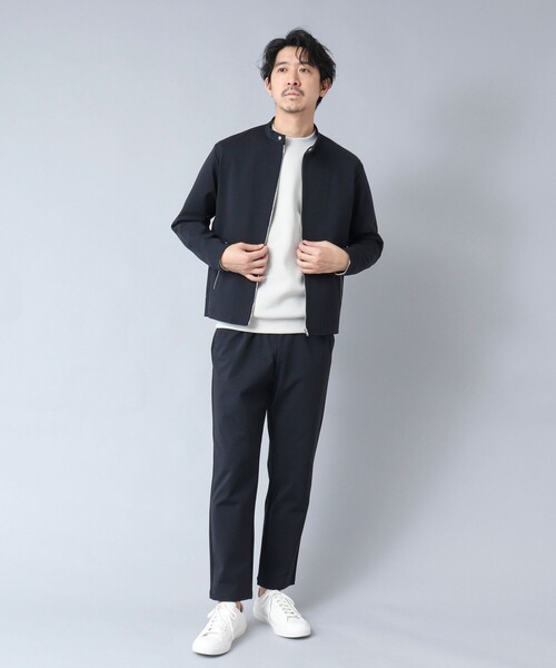 NOLLEY’S（ノーリーズ）の「【ACTIVE SECT】《限定展開》ハイストレッチ イージーパンツ 25SS（その他パンツ・メンズ・ブラック/グレイッシュベージュ/ダークネイビー・M/L/XL/S）」の9枚目の写真