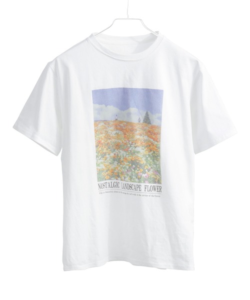 Fashion Letter（ファッションレター）の「フォトプリントTee（Tシャツ/カットソー・レディース・ブラック/オフホワイト・M）」の12枚目の写真