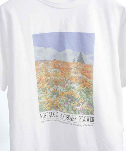 Fashion Letter（ファッションレター）の「フォトプリントTee（Tシャツ/カットソー・レディース・ブラック/オフホワイト・M）」の14枚目の写真