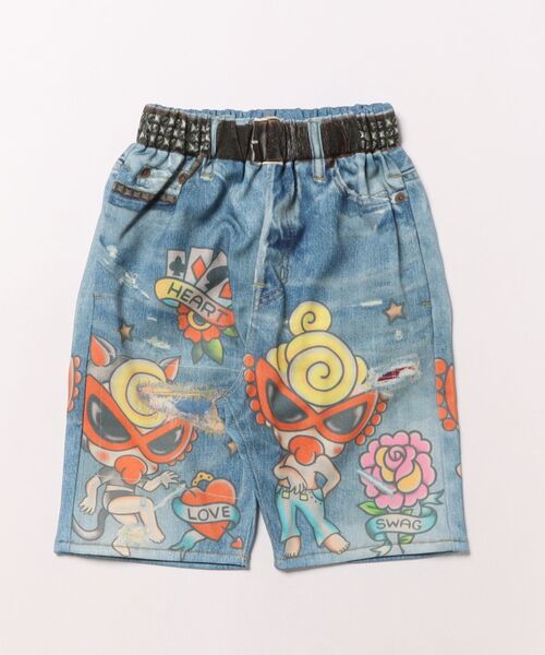 Hystericmini TATTOO PARLOUR Viscotex Like a denim（その他パンツ
