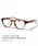 Jugaad14�i�W���K�[�h�t�H�[�e�B�[���j�́u�yjugaad14�zCOVE CLEAR tortoise brown�i�T���O���X�j�v�b�u���E���n5