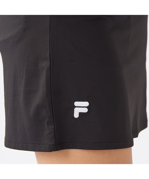 FILA GOLF(フィラゴルフ )の「FILA GOLF/フィラ ゴルフ ゴルフウェア 部分メッシュ エコ スカート インナーパンツ付き セットアイテム(スカート・レディース・ブラック系その他/ブラック/ホワイト・M/L/LL)」の16枚目の写真