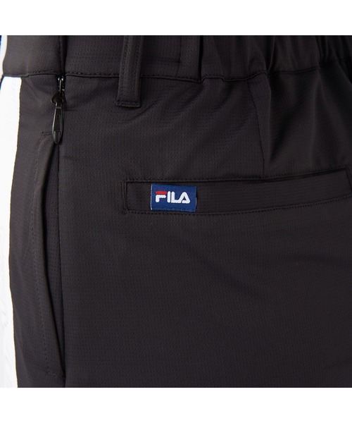 FILA GOLF(フィラゴルフ )の「FILA GOLF/フィラ ゴルフ ゴルフウェア 部分メッシュ エコ スカート インナーパンツ付き セットアイテム(スカート・レディース・ブラック系その他/ブラック/ホワイト・M/L/LL)」の18枚目の写真