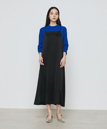 K.T KIYOKO TAKASE | トリアセテート/ポリエステル キャミドレス(ワンピース)