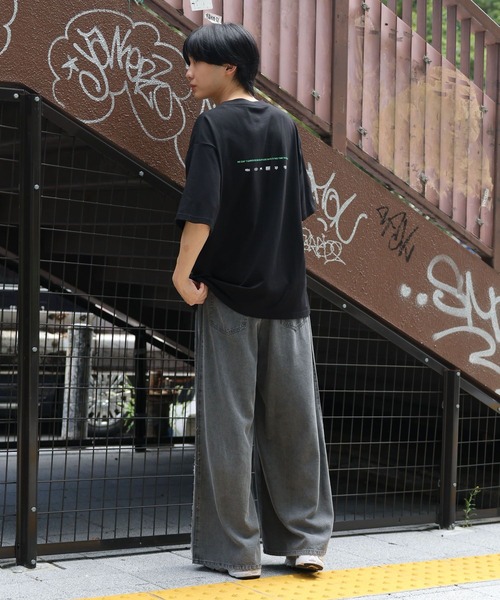 GLOBAL WORK（グローバルワーク）の「USAグラフィックT半袖/AND YUA ANY/147470（Tシャツ/カットソー・キッズ・グレー/ブラック/グレイッシュベージュ/ホワイト系6/グリーン系その他3/ベージュ/ホワイト系5/ダークグレー/レッド系その他6・LARGE/MEDIUM/SMALL）」の20枚目の写真