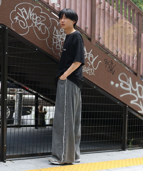 GLOBAL WORK（グローバルワーク）の「USAグラフィックT半袖/AND YUA ANY/147470（Tシャツ/カットソー・キッズ・グレー/ブラック/グレイッシュベージュ/ホワイト系6/グリーン系その他3/ベージュ/ホワイト系5/ダークグレー/レッド系その他6・LARGE/MEDIUM/SMALL）」の21枚目の写真